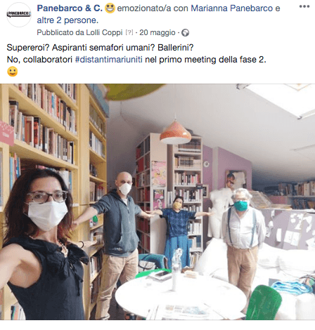 foto della prima riunione della fase 2 dell'epidemia da covi d19