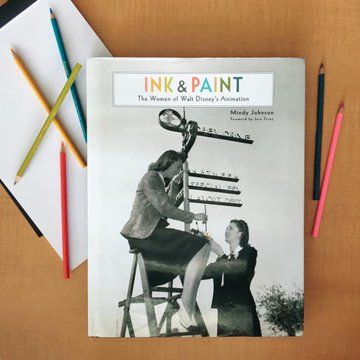 immagine del libro di Mindy Johnson intitolato "Ink and paint"