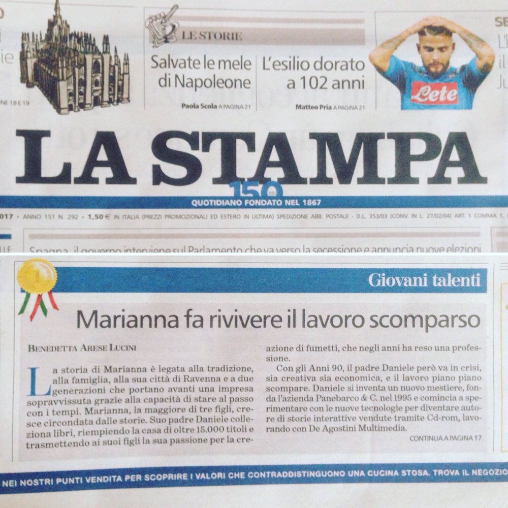 Storia di un’azienda sospesa tra cartoon e realtà