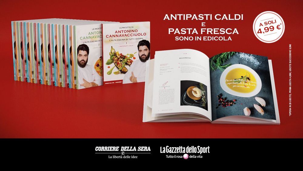 Le ricette di Antonino Cannavacciuolo