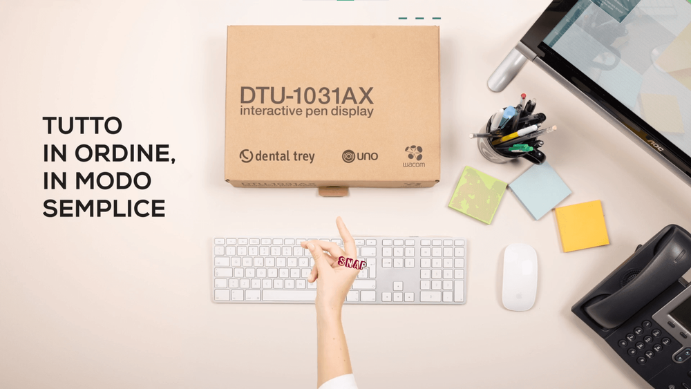 Dental Trey: UNO e la tavoletta WACOM per la gestione della firma digitale
